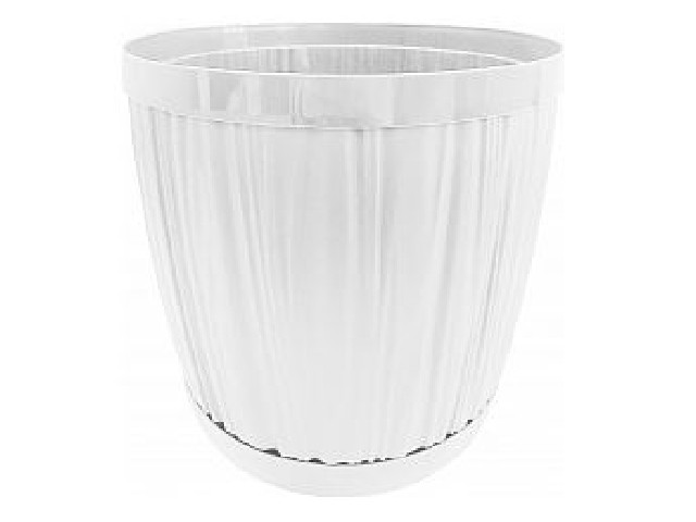 Горшок для цветов InGreen BARCELONA 1,8л, D155мм белый